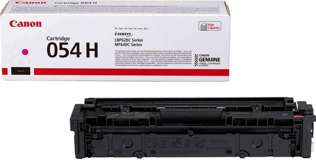Toner Canon 054H, Magenta, për Canon i-SENSYS LBP620C/MF640C