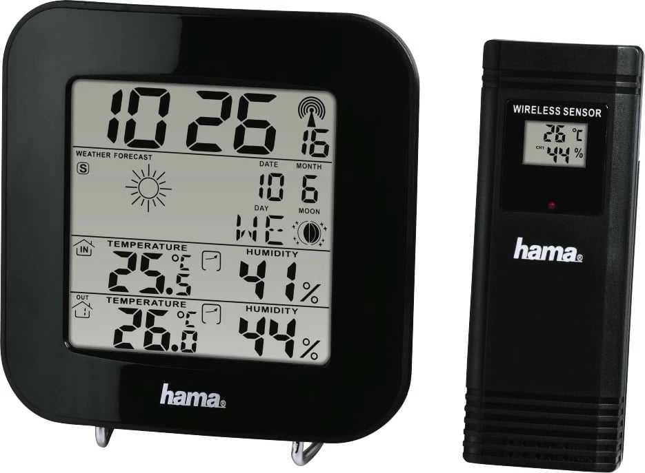 Stacion moti Hama EWS-200, me sensor pa tela, i zi