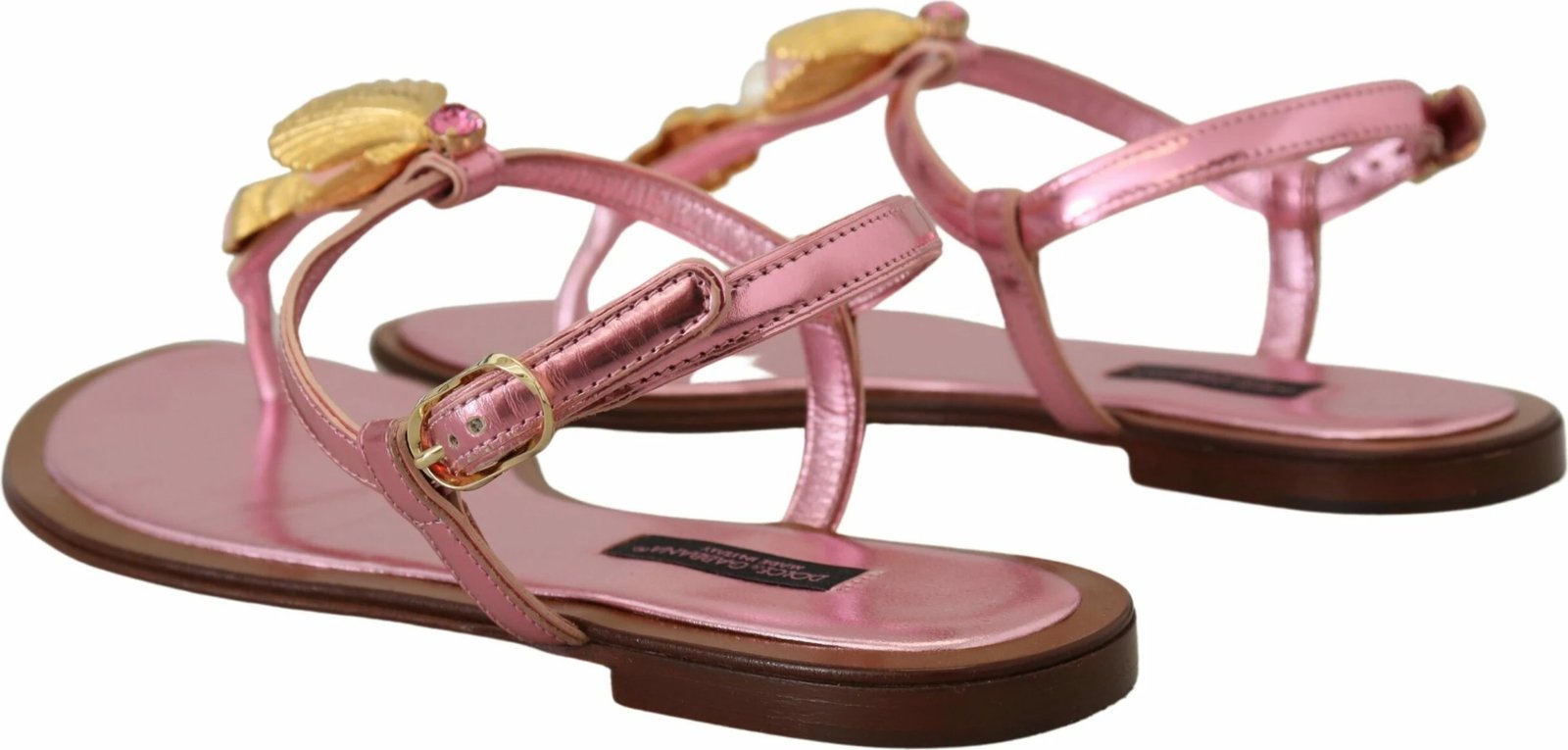 Sandale për femra Dolce & Gabbana, rozë