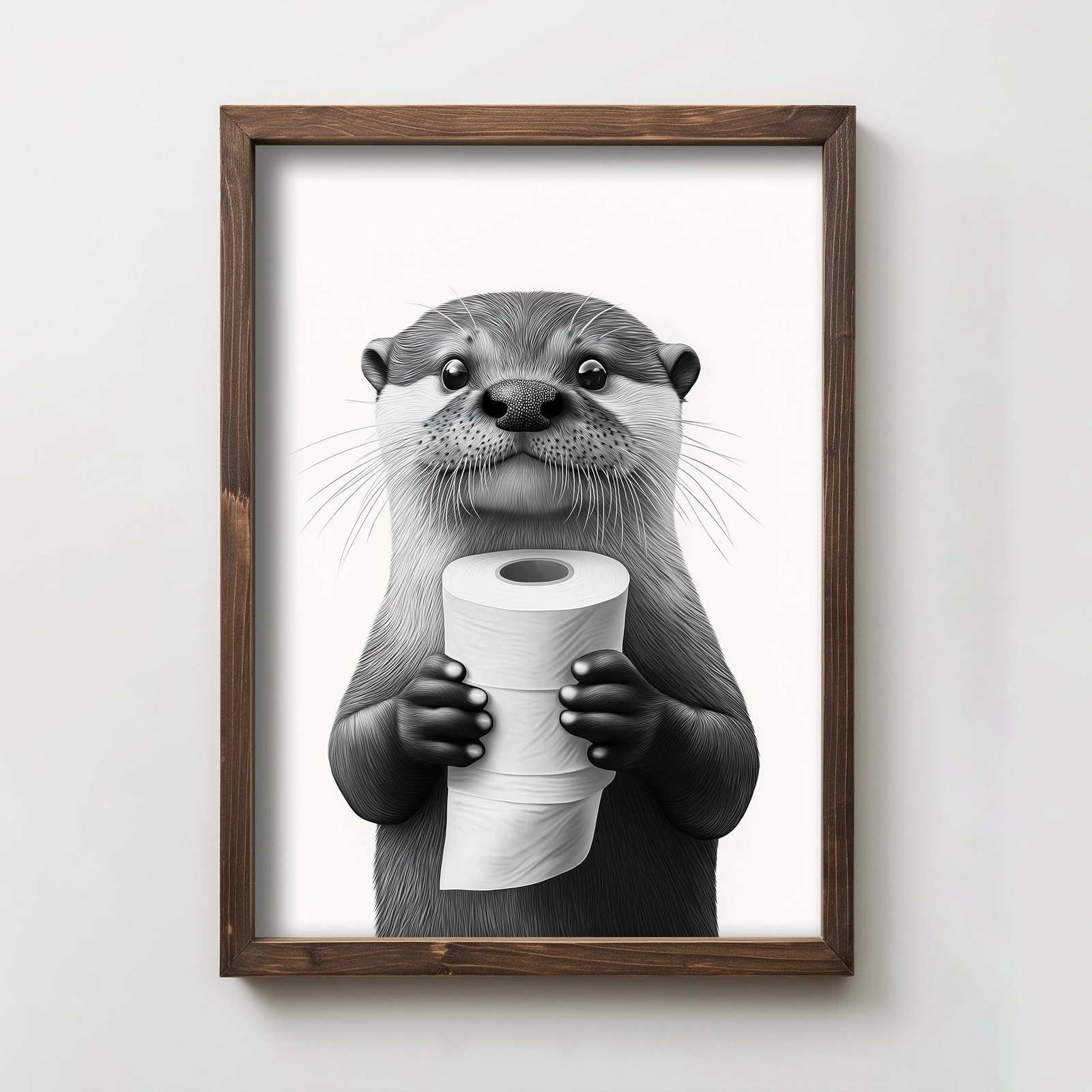 Pikturë dekorative me kornizë MDF, Wallity, TUN043-XL, shumëngjyrëshe, 50x70x3.5cm