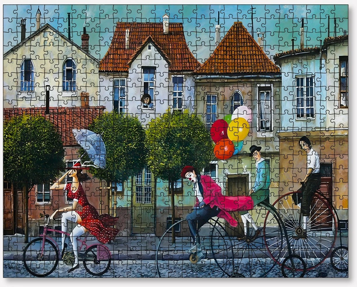 Puzzle 500 copë, shumëngjyrësh, Evila Originals, PZL_043_500