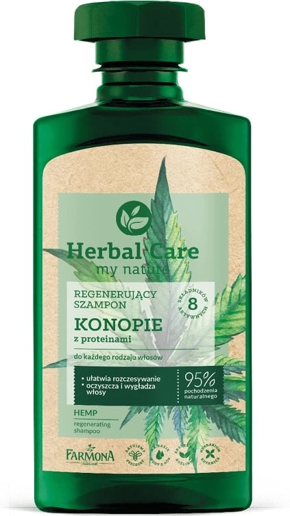 Shampon për femra Farmona Herbal Care me kërp dhe proteina 330ml