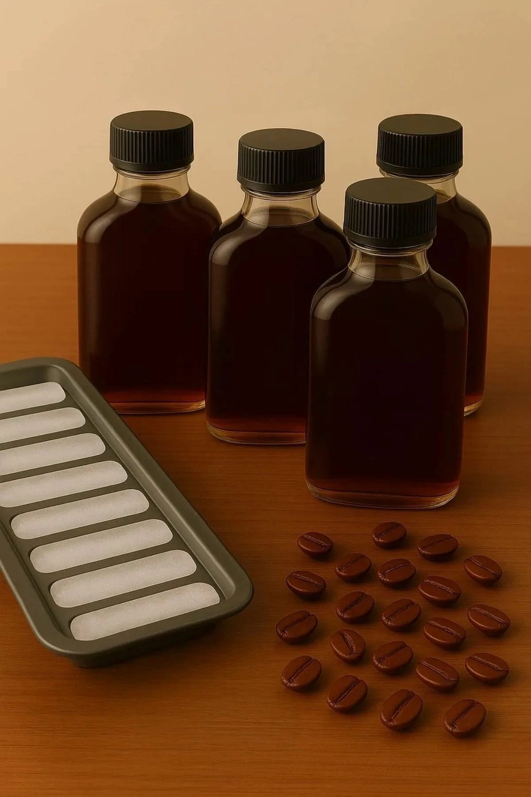 Set shishe qelqi (5 copë), Hermia Concept, Tu-Sıyah4Lu200Cckahvecam