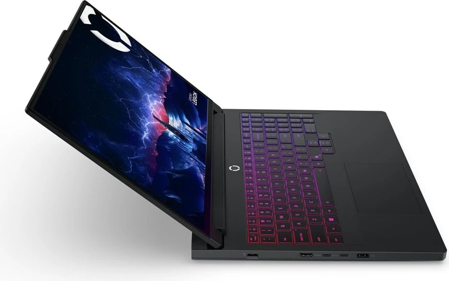 Laptop gaming Lenovo Legion Pro 7 16IAX10H, Intel Core Ultra 9 275HX, 64 GB RAM, 1 TB SSD, NVIDIA RTX 5070 Ti, 16", e zezë
