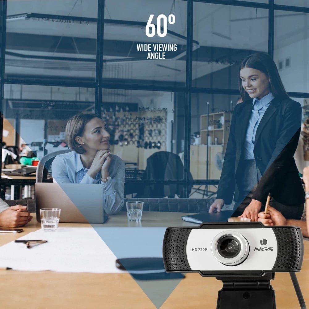 Ueb kamerë me mikrofon NGS Xpresscam 720 HD,e zezë