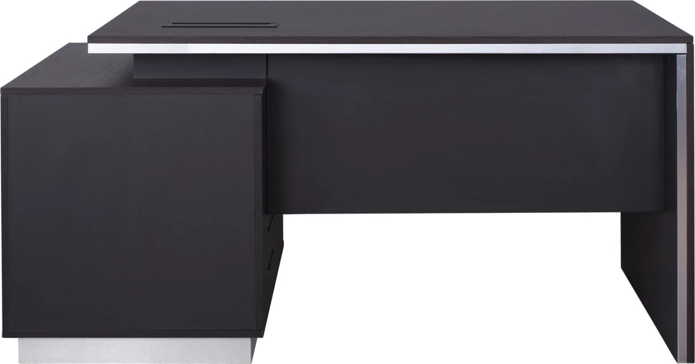 Zyrë profesionale me dollap të djathtë, ngjyrë trëndafili, FH2087R, 160x80x76 cm