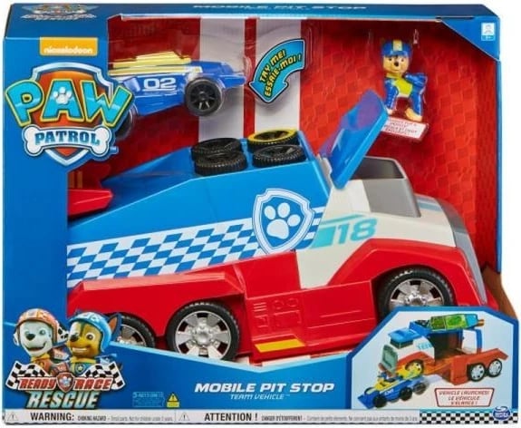Lojë lodër PAW Patrol: Vehicle Station Ready Race Rescue, Spin Master, 6065469