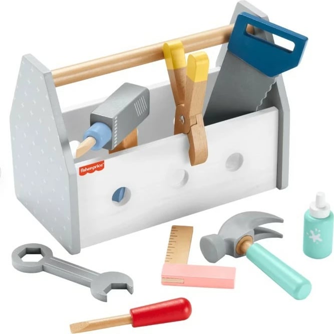 Set veglash druri për fëmijë Fisher Price HYG50, multikolor, 9 pjesë