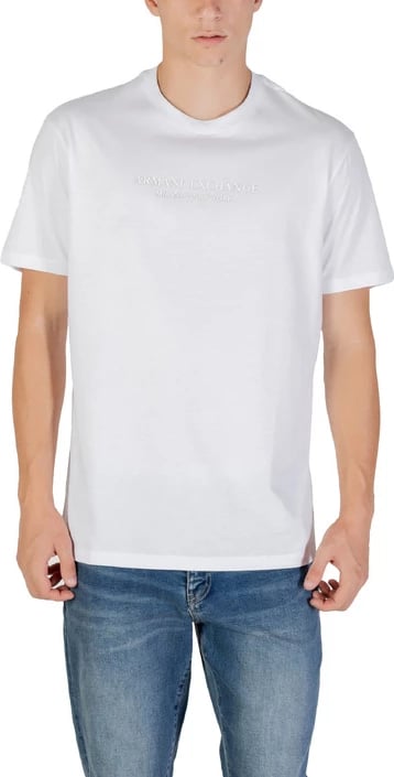 Maicë Armani Exchange për meshkuj, e bardhë