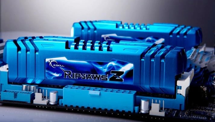 RAM Memorje G.SKILL RipjawsZ F3-2400C11Q-32GZM, 32GB (4x8GB), DDR3, 2400MHz, Blu