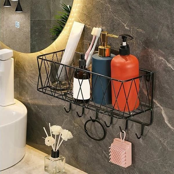 Organizues muri me raft NEXT, 6 grepa, H19x34x12cm, i zi