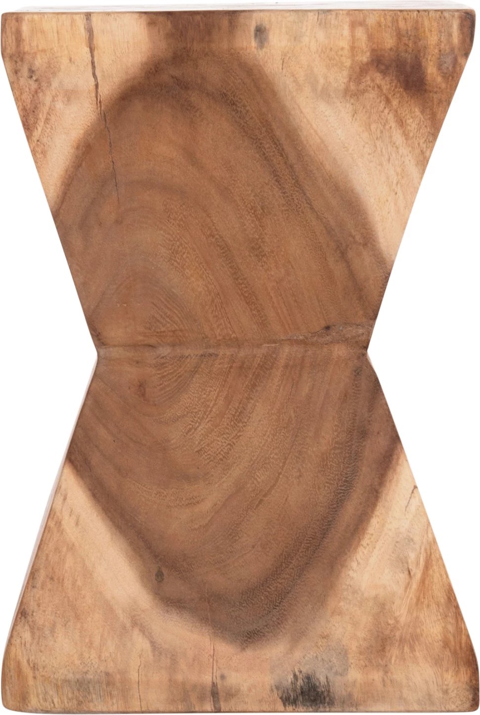 Stool ANVIL, dru suar natyral, 31x31x45cm