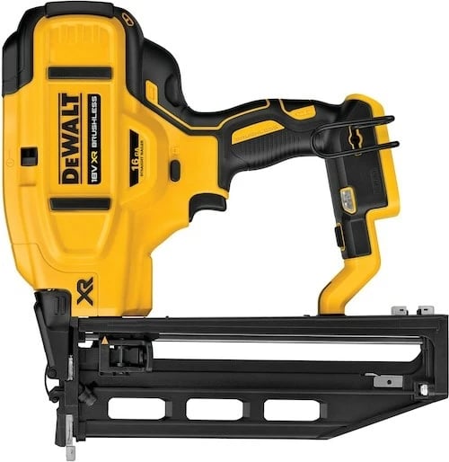 Makineri gozhduese DeWalt DCN662NT-XJ me bateri, 110 gozhda, e verdhë me kuti
