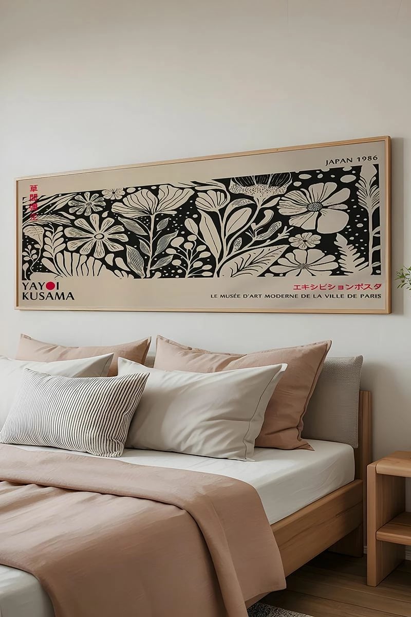 Pikturë dekorative me kornizë, Wallity, Artsmdfyty5-50120, shumëngjyrëshe, 50x120cm