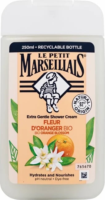 Krem dushi Le Petit Marseillais Extra Gentle Organic Orange Blossom 250ml