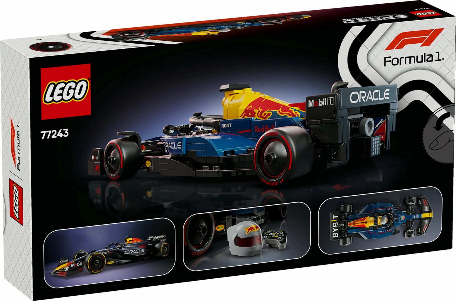 Set ndërtimi LEGO Oracle Red Bull Racing RB20 F1, 251 pjesë, shumëngjyrësh