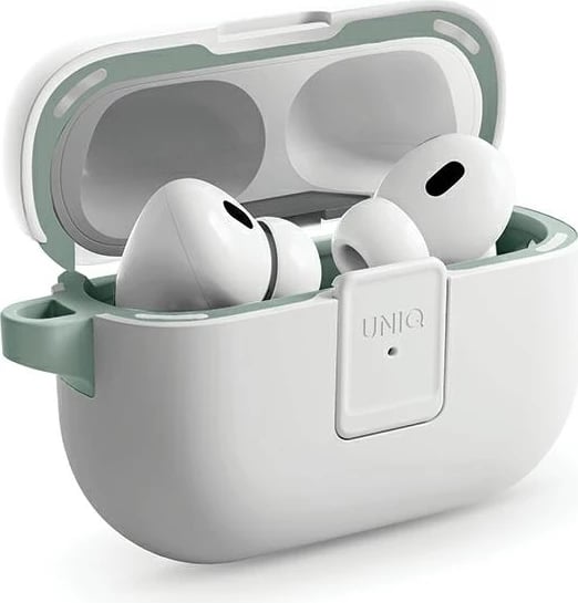 Mbështjellës UNIQ Clyde Lock Case për AirPods Pro 2, bezhë dhe e verdhë