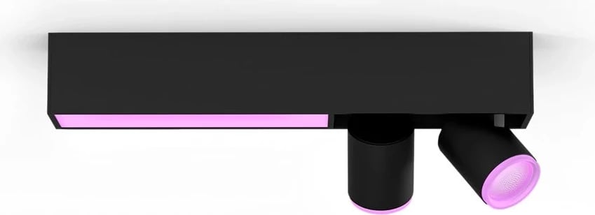 Dritat Philips Hue Centris 2-pikë, të zeza