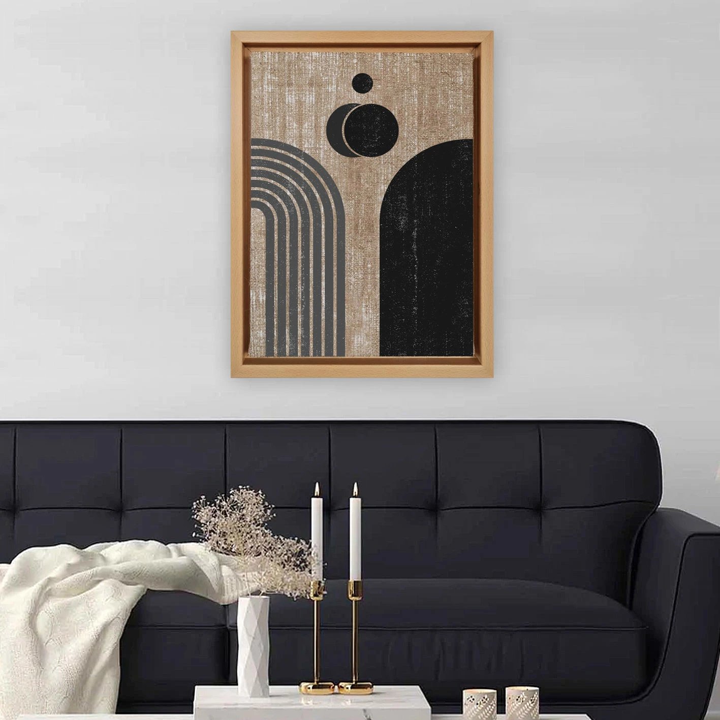 Pikturë dekorative në kanavacë, shumëngjyrëshe, Wallity, LNJ61816809701, 36x46cm