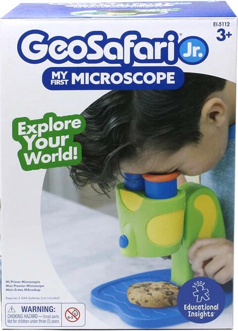 Mikroskop për fëmijë Learning Resources GeoSafari Jr. My First Microscope, EI-5112, shumëngjyrësh
