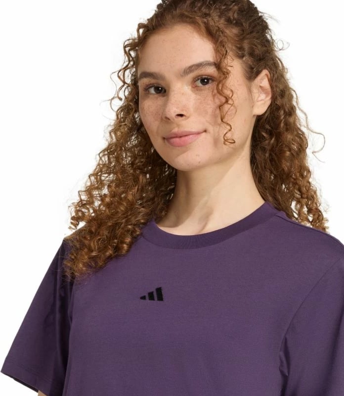 Maicë adidas për femra, e purpurt