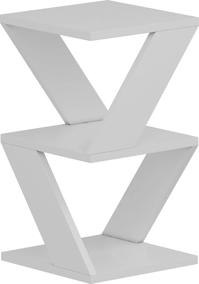 Tavolinë anësore Hanah Home, Albeni, e bardhë