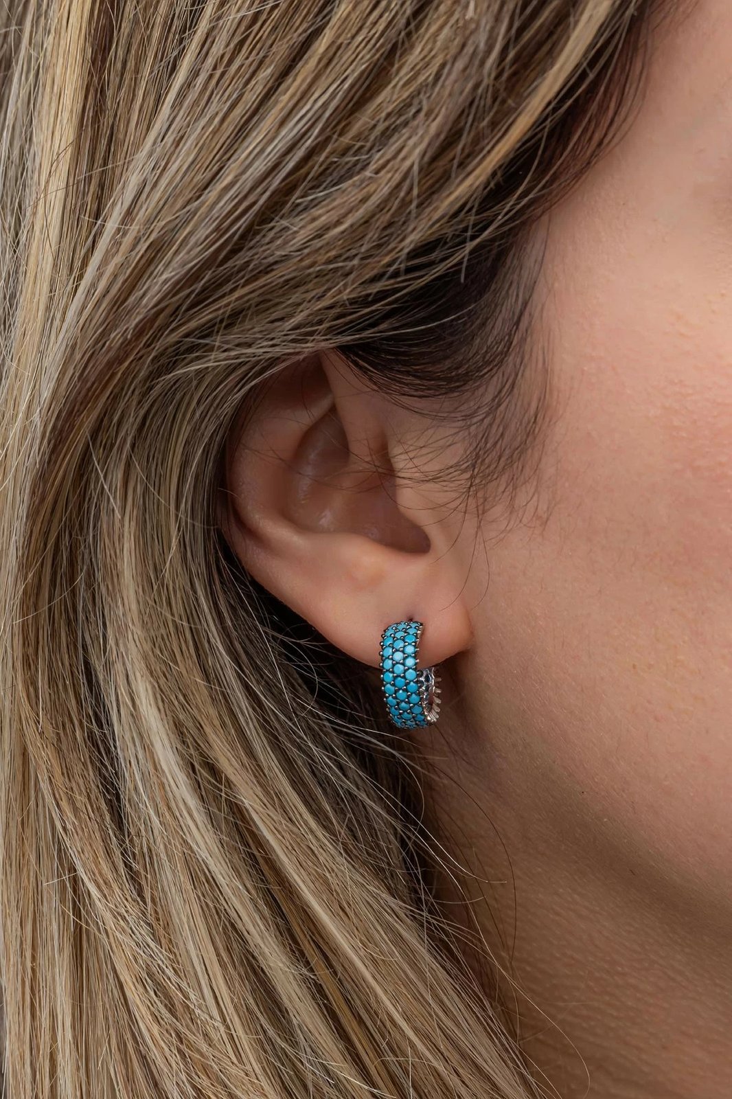 Vathë argjendi Jumeon, ngjyrë rozë ari dhe kaltër, NRZ999589