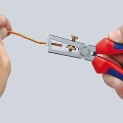 Darë Knipex KP-1102160, izolim mbrojtës, 160mm, kuqe/kaltër
