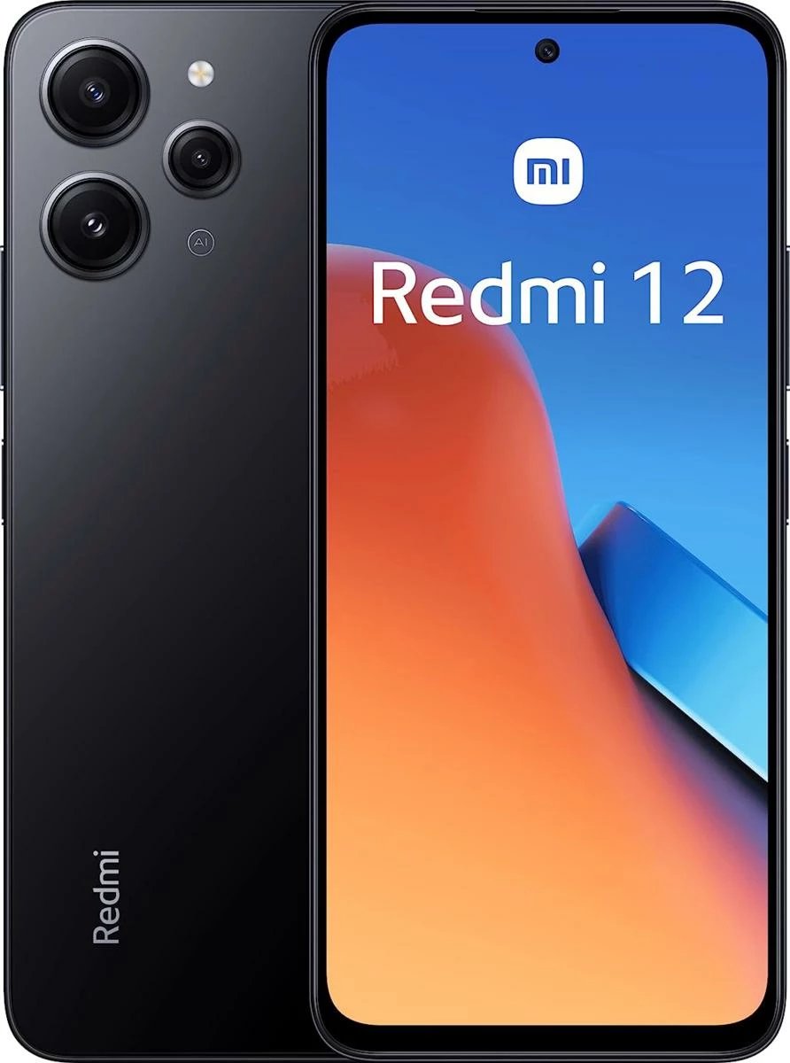 Celular Xiaomi Redmi 12 4+128GB 6.71" NFC Midnight Black
