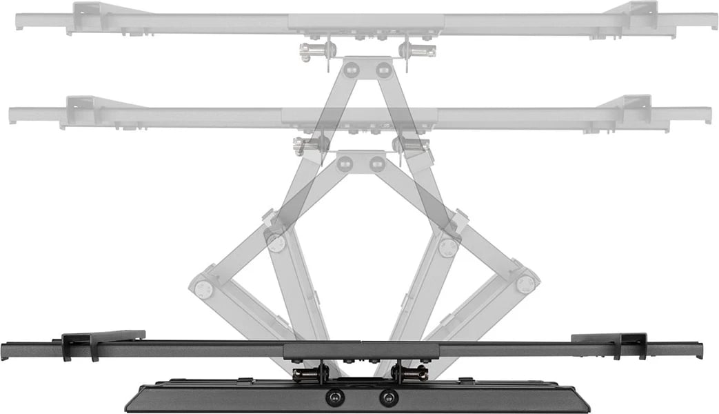 Mbajtëse për televizor Maclean MC-881, 37-80'', e zezë