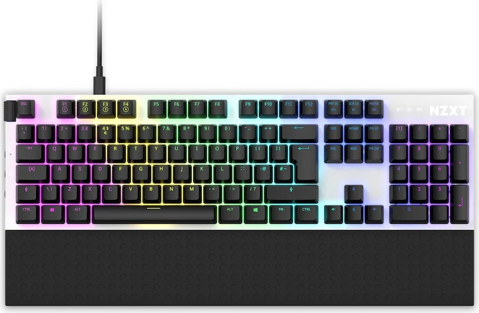 Tastierë NZXT Function KB-1FSUK-WR - e zezë/e bardhë