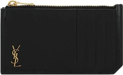 Mbajtës kartelash Saint Laurent, i zi