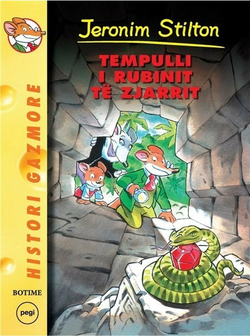 Stilton 29 Tempulli I Rubinit Te Zjarrit - Jeronim Stilton