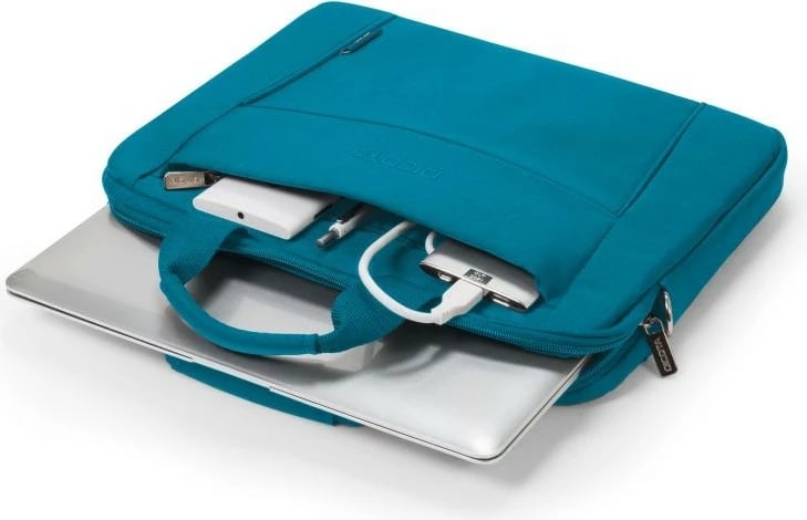 Çantë laptopi DICOTA D31307-RPET Eco Slim Case BASE, 13-14.1", Blu