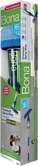 Pastrues Bona Premium Spray Mop, për panele dhe pllaka, e kaltër