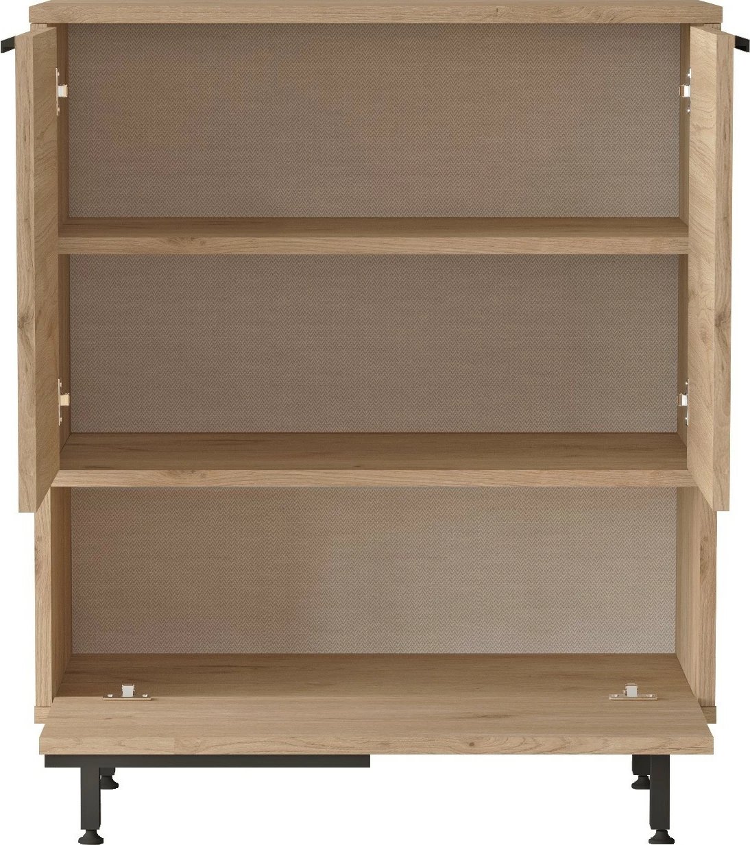 Dollap këpucësh Hanah Home, On8C-S, ngjyrë arre