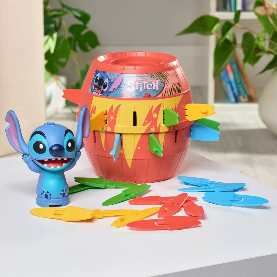 Lojë tavoline Tomy Pop Up Stitch, për zhvillim të shkathtësisë, shumëngjyrëshe