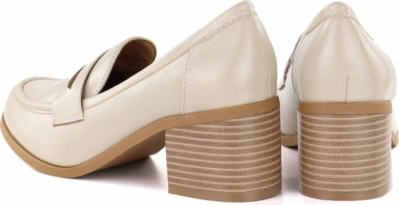 Këpucë me take për femra M. Daszyński MR2201D-3A, bezhë