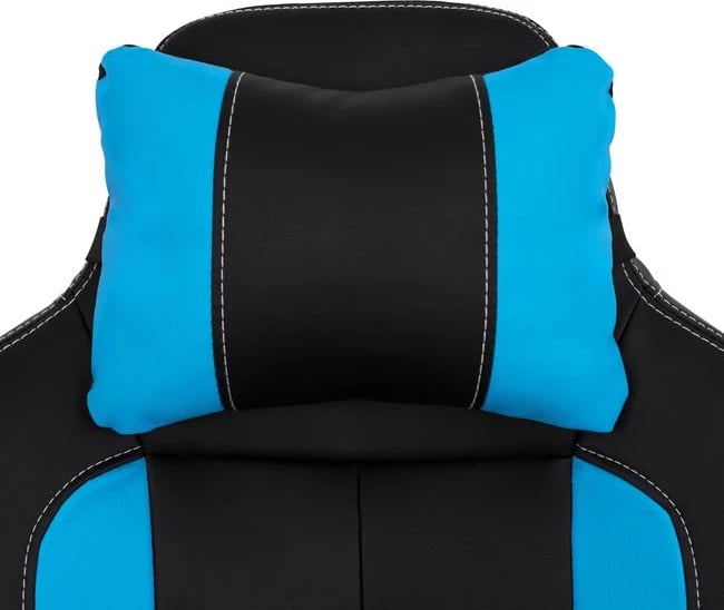 Karrige gaming për zyre me këmbëz FH1055.08 Synchro e zezë dhe blu e lehtë 66x67x130 cm