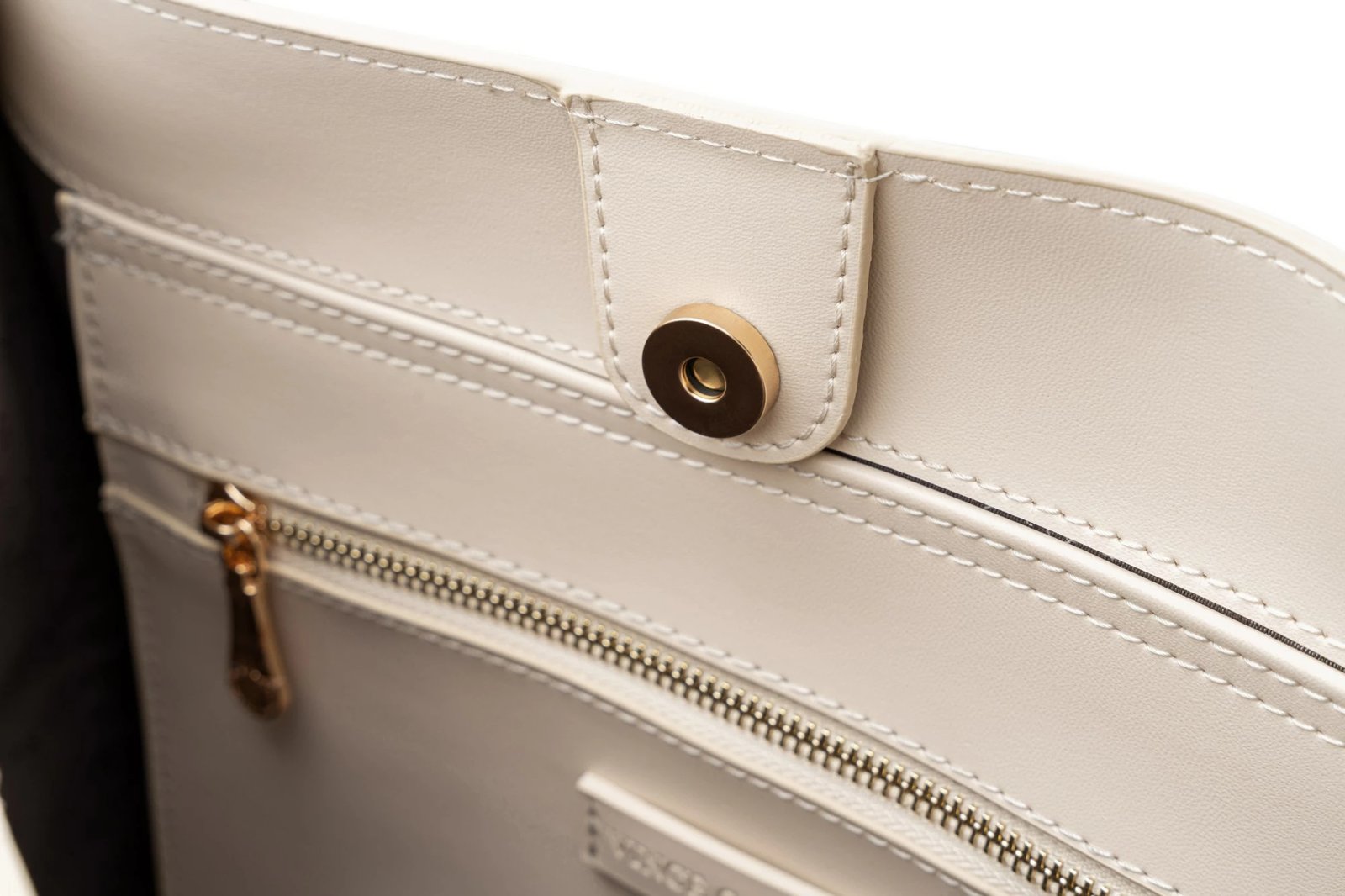 Çantë tote Vince Camuto, Palermo, ngjyrë krem