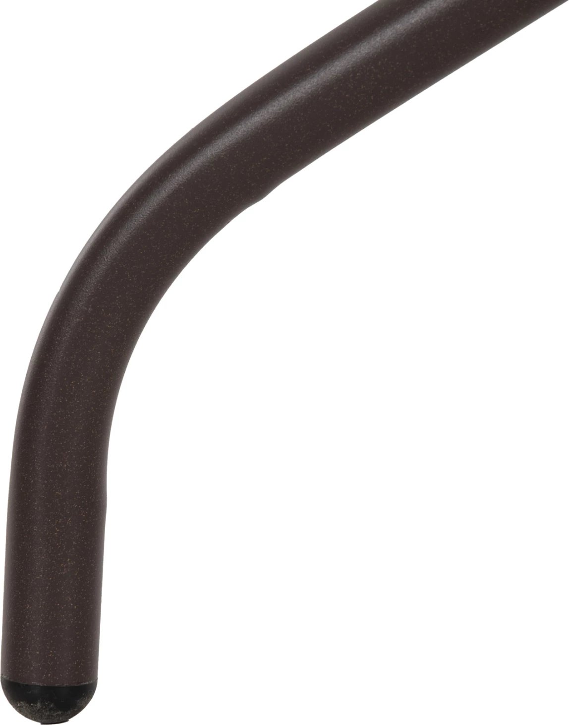 Tavolinë e jashtme katrore FIGO FH5972.02, ngjyrë kafe, metal-xham, 80x80x71 cm