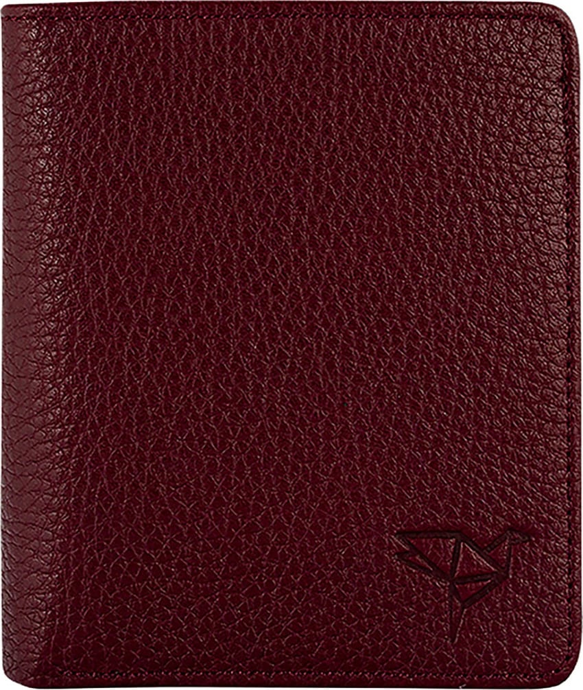 Portofol për burra, Zoozie Bags, ngjyrë e kuqe claret, Kanada