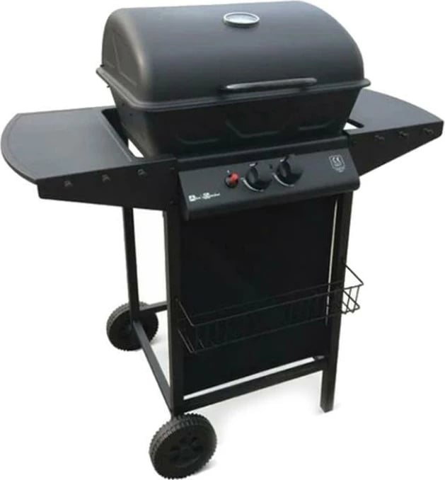 Grill Barbecue me Gaz KOOPMAN 2 Djegës, Y100x97x55cm