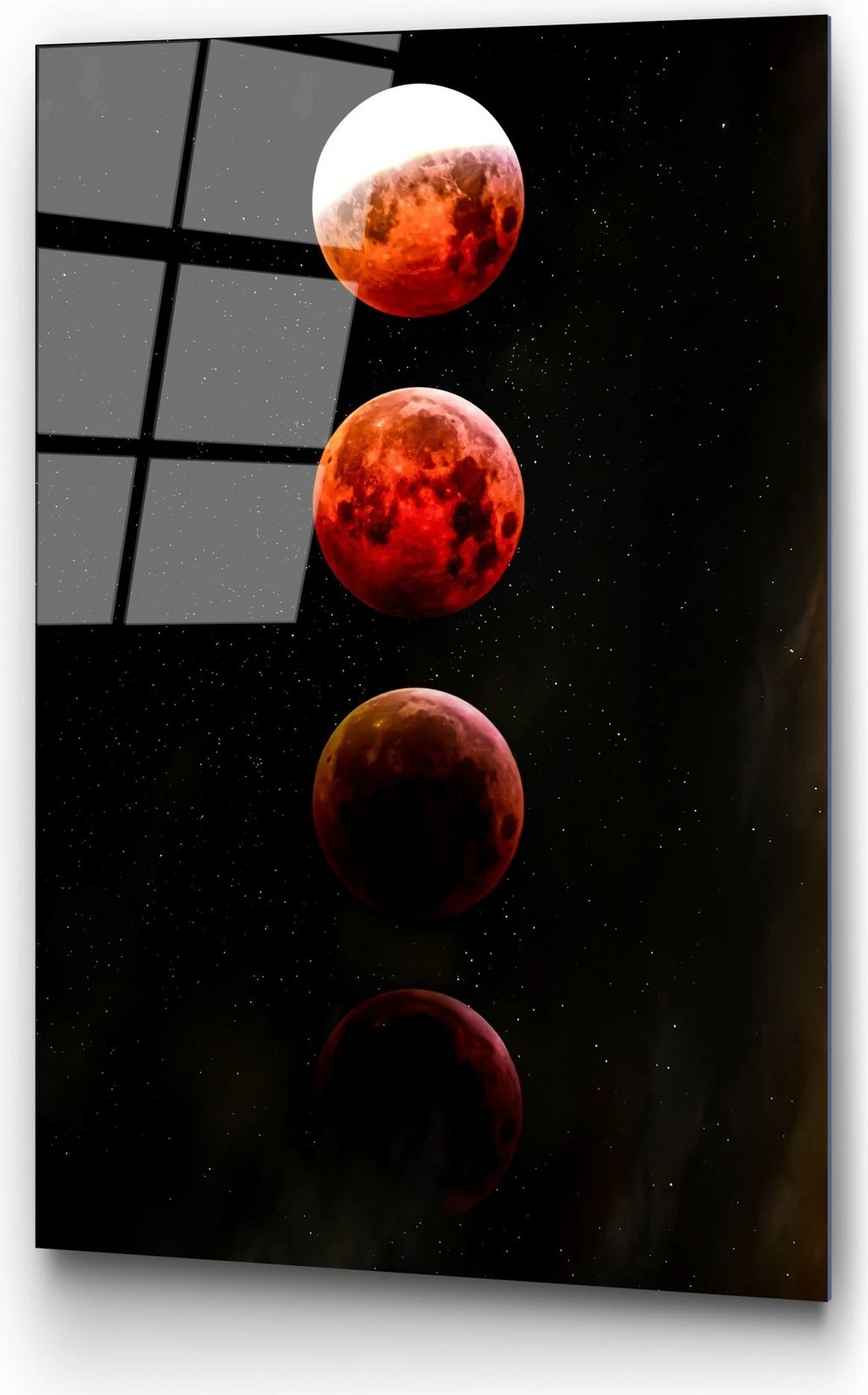 Pikturë dekorative prej xhami të temperuar, Wallity UV-201, shumëngjyrëshe, 70x100cm