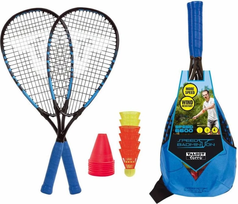 Set Speedminton Talbot Torro S6600 490116 për meshkuj, femra dhe fëmijë
