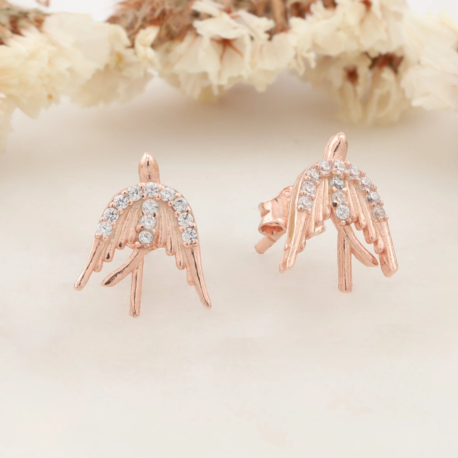 Vathë argjendi ngjyrë rozë gold Jumeon, 10819ROS