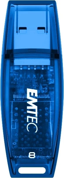 USB memorje EMTEC C410 8GB, USB 2.0, kavanoz 80 copë, shumëngjyrëshe