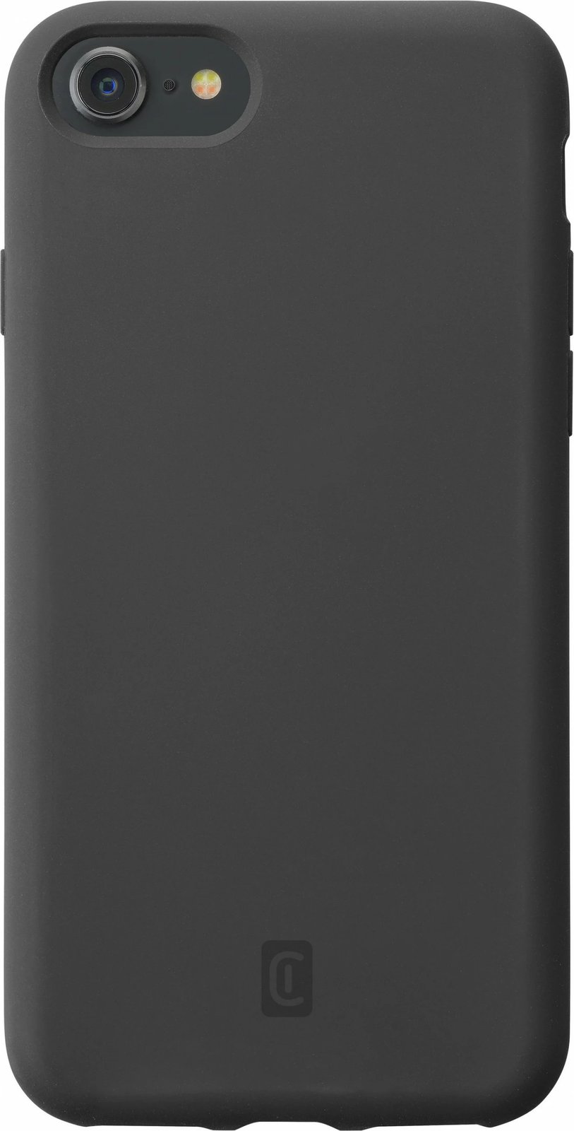 Mbështjellës Cellular Line SENSATION për iPhone 6/7/8/SE, silikon, zi