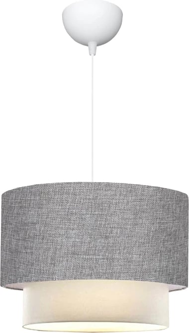 Dritë tavani Fersa, ngjyrë gri-bardhë, D30x20cm