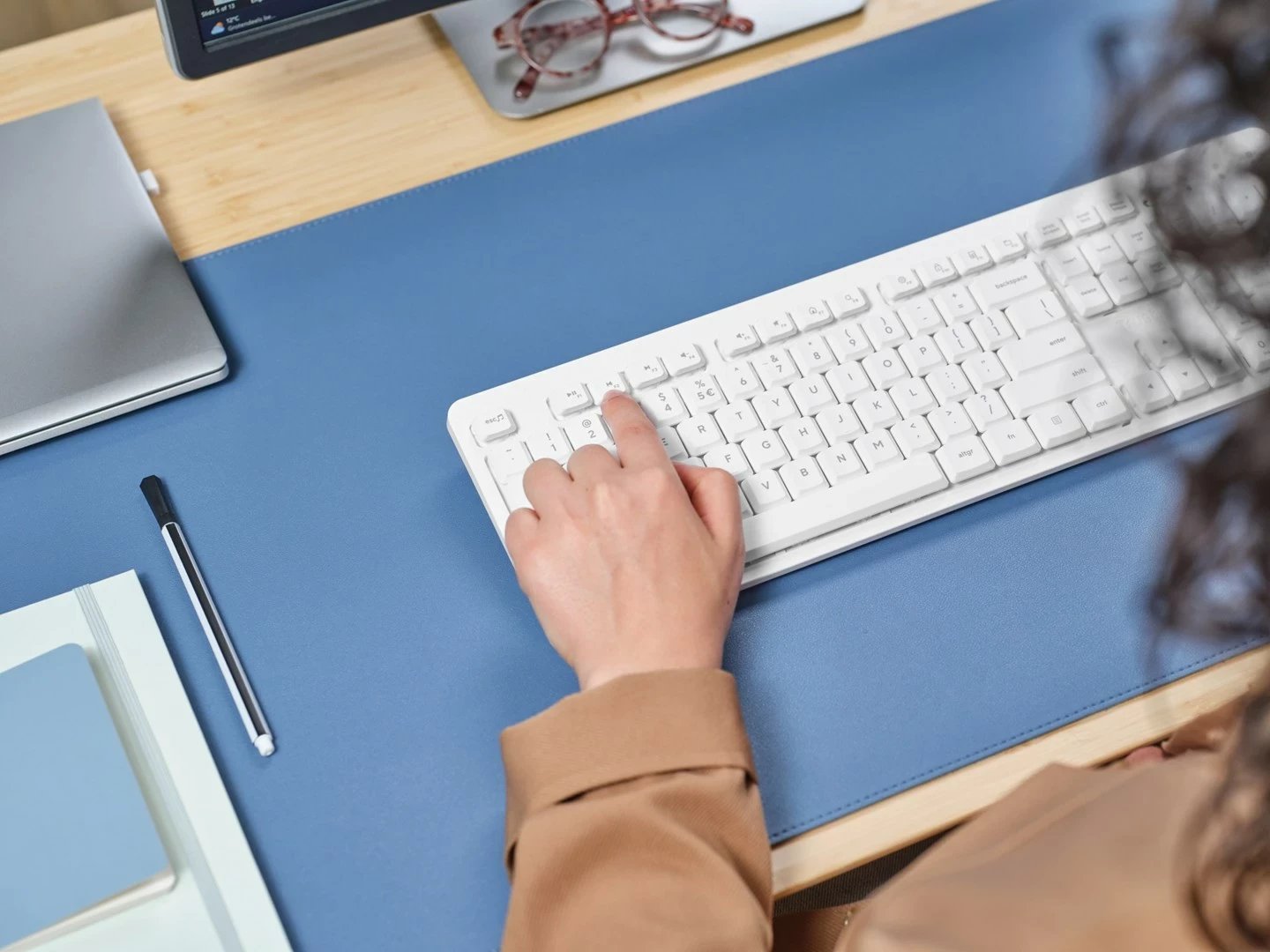 Set tastierë me maus Trust Ody II, Wireless, QWERTY US, Bardhë